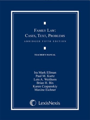 cover image of Family Law